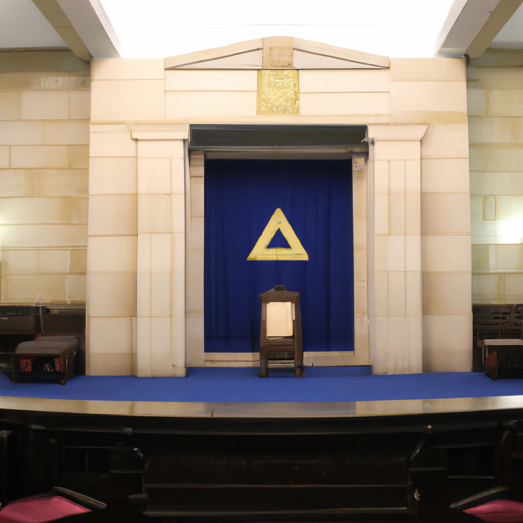 inside a free mason temple